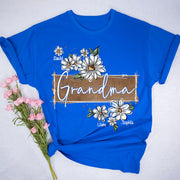 Custom Wildflower Art As A Gift For Grandma And Kids T-Shirt