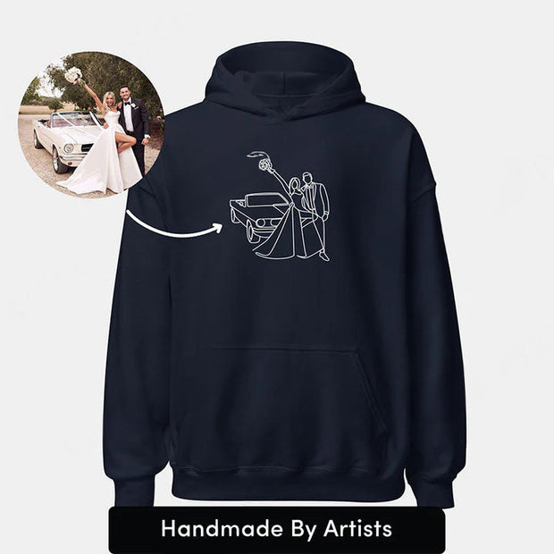 Custom Pet Embroidered Hoodie