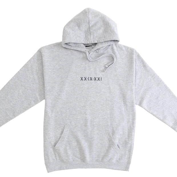 Roman Numeral Hoodie (Chest)