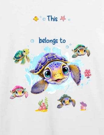 Custom Family Turtle T-Shirt