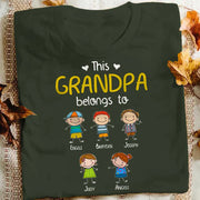 Customized family shirts for your mother, grandpa, grandma, father