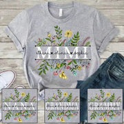 Customized Wildflowers Mimi And Grandkids T-shirt